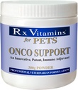 Rx Vitamines Onco Support Supplément immunitaire pour chiens et chats - Anti-inflammatoire pour chiens - Support immunitaire pour chats avec poudre de spiruline - 300g