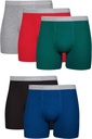 Boxer Hanes, sous-vêtements à l'humidité cool Dri-Wicking, coton Non-Ride-up pour les hommes, multi-paquets disponibles