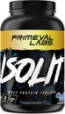 Premierval Labs ISOLIT - Poudre de protéines de lactosérum, 100 % d'isolat de lactosérum, 25g de protéines, BCAA, absorption rapide, digestion facile (Lait de chocolat, 2lb)