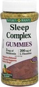 Nature's Bounty Sleep Complex Gummies 60ct, 3 Millgrammes Melatonine, 200 milligrammes L-Theanine Gummies (2 Pack)
