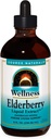 Source Naturals Wellness Elderberry Liquide Extract for Imune System Support - Sambucus nigra - 8 Fluid oz