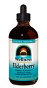 Source Naturals Wellness Elderberry Liquide Extract for Imune System Support - Sambucus nigra - 8 Fluid oz
