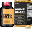 Nootrix Prime Cerveau Nootropic Supplement soutient la mémoire, la concentration mentale, la santé cognitive et l'énergie.