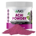 AKI Poudre d'açai - Nourrir votre corps avec des vitamines et des nutriments idéaux - Poudre pour smoothies - Non-OGM, Vegan Friendly & Gluten Free (5.30oz/150g)