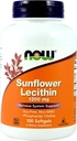 NOW Foods Sunflower Lecithin 1,200 Mg Softgels, 2 Pk