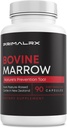 Bruant bovin : Bruant à os herbeux – Vitamines immunitaires/Support de kidney/Suppléments de circulation de sang (complément de vitamine K2/calcium, Suppléments de collagène, Suppléments CLA) - 90 capsules