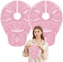 Breast Therapy Ice Packs Large Hot Cold Breast Pads, Nipple Cooling Gel Pads for Clogged Milk Duct Relief, Engorgement, Chirurgie d'augmentation mammaire, Essentiels d'allaitement pour les nouvelles mamans, 2 Pack