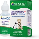 Alkazone Alkaline Multi Mineral Drops for Cats and Dogs - Animals are Naturally Designed to be More Alkaline Than Acidic. Their Bodies can Benefit from Using Alkaline Water for Pets with Minerals