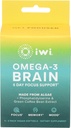 Iwi Omega 3 Cerveau 5 jours Focus Support, 10 Ct