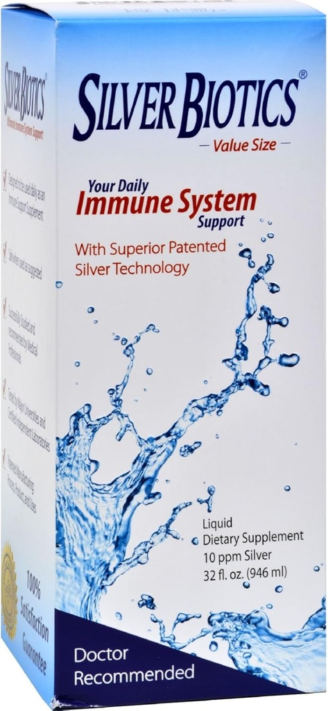 American Biotech Labs Silver Biotics Valeur Sz 32 Fz