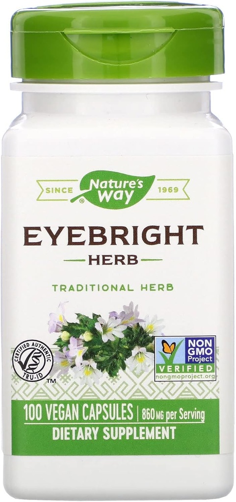 Eyebright Herb Nature's Way 100 Caps