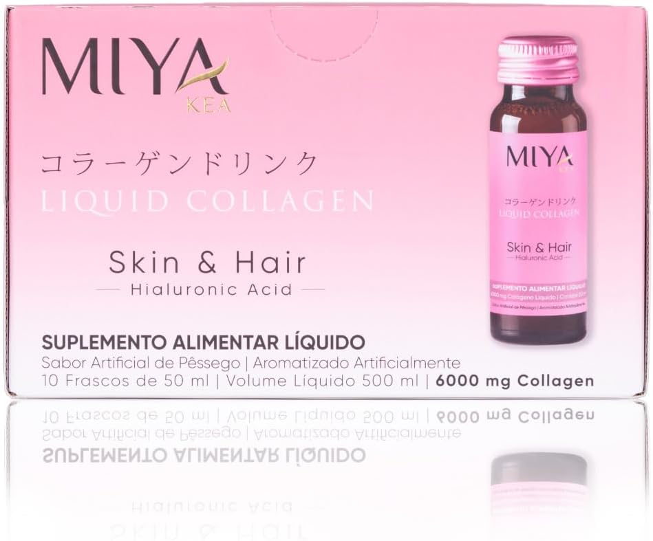 Boisson de collagène liquide hydrolysée 6 000 mg de peptide de collagène de poissons marins sauvages du Japon par bouteille