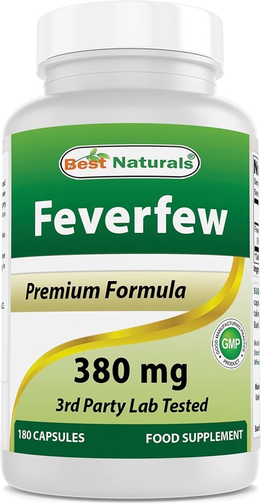 Meilleurs naturels Fièvre 380 mg 180 Capsules