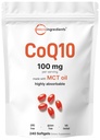 Micro-ingrédients CoQ10 100 mg par portion, 240 Softgels
