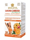 Thé HYLEYS Garcinia Thé vert Cambogia avec saveur orange - 25 sachets de thé