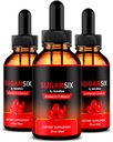 NutraRize (3 Pack) SucreSix gouttes, Sucre Officiel Six Formule liquide, Tout le soutien naturel pour les niveaux stables et sains, goutte à goutte Premium pour maintenir une bonne circulation, sucre Six Avis (90 portions)