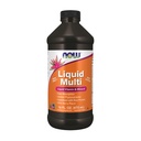 MAINTENANT compléments alimentaires, liquide multi, absorption rapide, vitamine liquide et minéral, saveur de baie sauvage, 16-Ounce