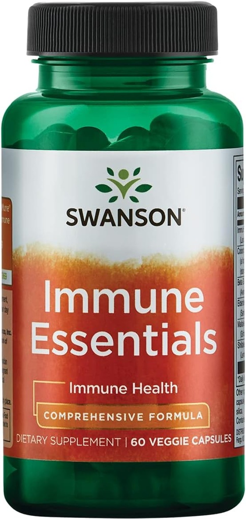 Swanson COND Imune Essentials 60 Veg CAPS