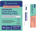 WELMATE Ultimate Pain Relief Duo: 4% Lidocaine Numbing Patch (30 Ct) & 5% Lidocaine Cream (2 Oz) | Maximum Strength Topical Analgesic Kit