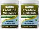 Meilleurs produits naturels de la créatine monohydraté 1 Lb poudre pure (1 LB (paquet de 2))