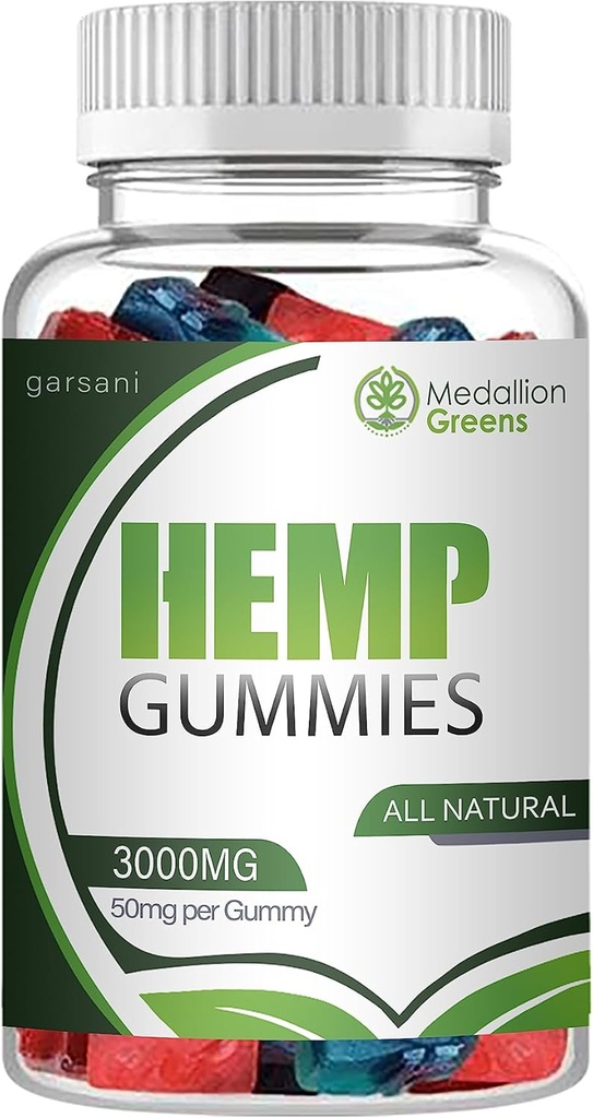 Verts médaillés Gummies de chanvre (Single, 60 Gummies)