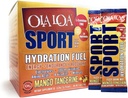 Ola Loa Sport Mango Tangerine All-Natural Hydrating Sports Drink Mix - Energy, Amino Acids, Electrolytes, Vitamin C, Vitamin B, Gluten Free, Vegan - Drink Your Vitamins - 30 Packets (7.4oz)