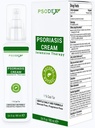 Crème de psoriasis PSODEX – 3.4fl oz Traitement topique de psoriasis avec goudron de charbon, acide salicylique, huile de théier, Aloe Vera – Ingrédients tout naturels – Crème de psoriasis de goudron de charbon apaisant et hydratant