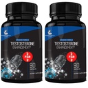 Pharmacienne Recommandée 2 fer 1 Offre 180ct Testostérone Booster Enhancement by Research Labs. Augmenter la force d'énergie musculaire. Saw Palmetto, Tribulus, Tongkat Ali, Horny Goat Weed, Zinc