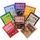 Happy Viking Variety Pack poudre de protéines végétales, créé par Vénus Williams, 20G protéines, faible teneur en glucides, kéto, végétalien, sans gluten, non-OGM, superaliments, remplacement complet des repas, 8 boîtes à portion unique