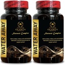 Generic Water Loss Pills - Water Away - Water Pills Water Retention, Water Retention, Water Retention Relief, Diuretic Pills for Water Retention, Diuretic Water Pills, Water Diet Pills - 2 Bottles