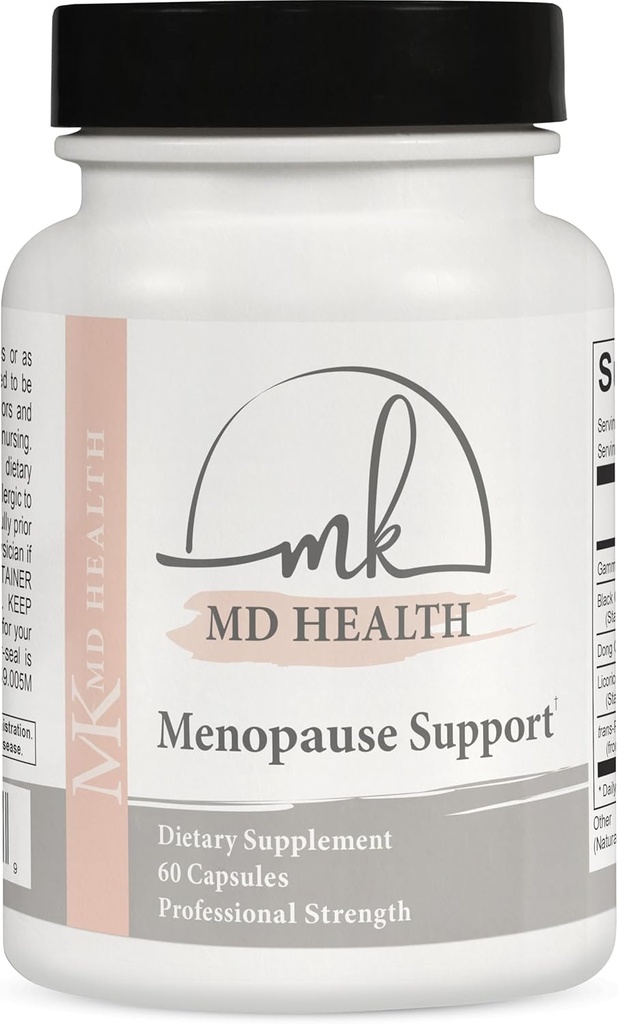 OBGYN a élaboré un supplément de soutien à la ménopause naturelle pour soulager les symptômes de la ménopause et de la périménopause, 60 comtes