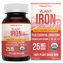 Complément de fer biologique ► Minéraux et cofacteurs d'aliments entiers, 25 mg d'élémental.
