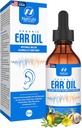 Organic Ear Oil for Ear Infection - Natural Eardrops for Earache Prevention, Swimmer's Ear & Wax Removal - Kids, Adults, Baby, & Dog Earache Remedy - with Mullein, Garlic, Calendula Made in USA (2 Oz)