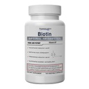 Superior Labs – Meilleur supplément naturel de biotine non OGM – pour les cheveux et les cils plus longs luscieux – Nails plus forts – peau saine – booster d'énergie – poids santé - 5000 mcg, 120 bouchons de légumes
