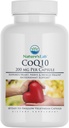 Nature's Lab CoQ10 200mg Nutritional Supplement - Supports Heart, Nerve & Muscle Health* - 60 Count (2 Month Supply)