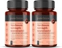 purclinica 1000mg Resveratrol x 180 comprimés (2 bouteilles de 90 comprimés chacun - 6 mois d'approvisionnement). 10 x Force et avec extrait de poivre noir pour une absorption plus rapide