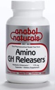 Anabol Naturals Amino GHReleasers Supplément Acid Amino pré-entraînement – MetaboEnhancer avec L-Glutamine et L-Arginine pour Lean Muscle, 500 Capsules