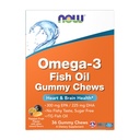 Maintenant Suppléments, Omega-3 Huile de poisson Gummy Chews, Passion Fruit Saveur, 36 Gummy Chews