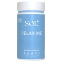 Relax Me - Relaxing Relief naturel pour le stress, la tension et l'inquiétude - 15x Plus efficace - Support de l'humeur, Relaxez l'esprit et le corps - Suppléments pour les adultes - Non-Souffrance - 60 Capsules végétariennes