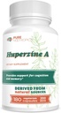 Pure Nootropics Huperzine A 200 mcg – Soutien cognitif et mémoire – 180 capsules végétariennes