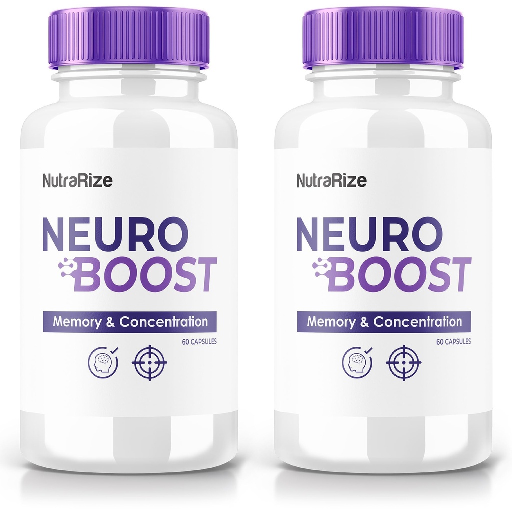 (2 packs) Neuro Boost – Capsules premium avec une formule propre pour le focus, l'alerte et la netteté quotidienne.
