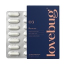 LoveBug Women's Health Rescue Vaginal Boric Acid Suppositories for Women - Suppositoire à action rapide pour l'odeur, la décharge, la levure et l'équilibre du pH avec l'huile de coco, l'acide hyaluronique et la vitamine E, 14 ct