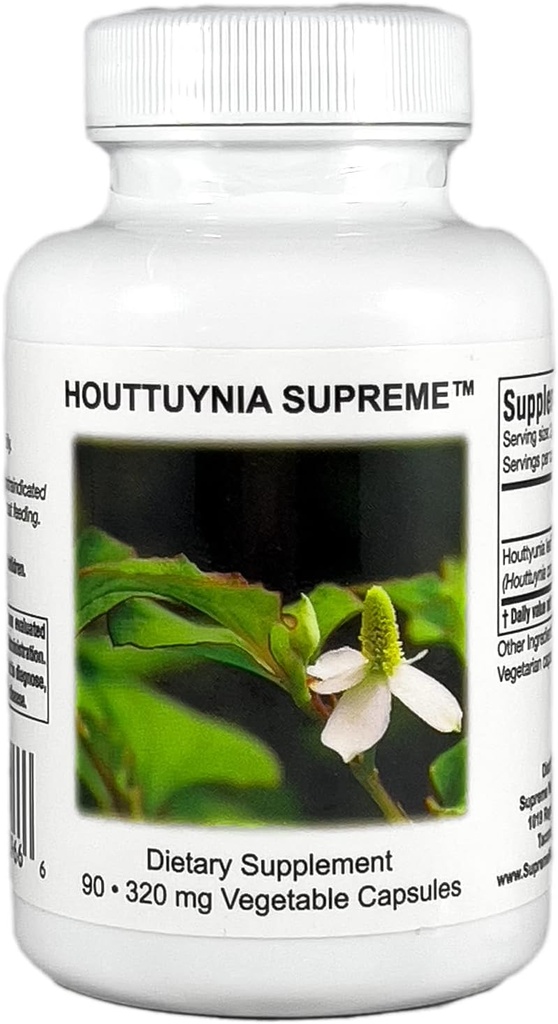 Supreme Nutrition Houttuynia Supreme, 90 capsules végétariennes pures