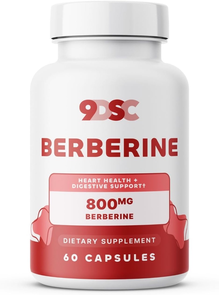 Supplément 9DSC Berberine 800 mg - 60 gélules