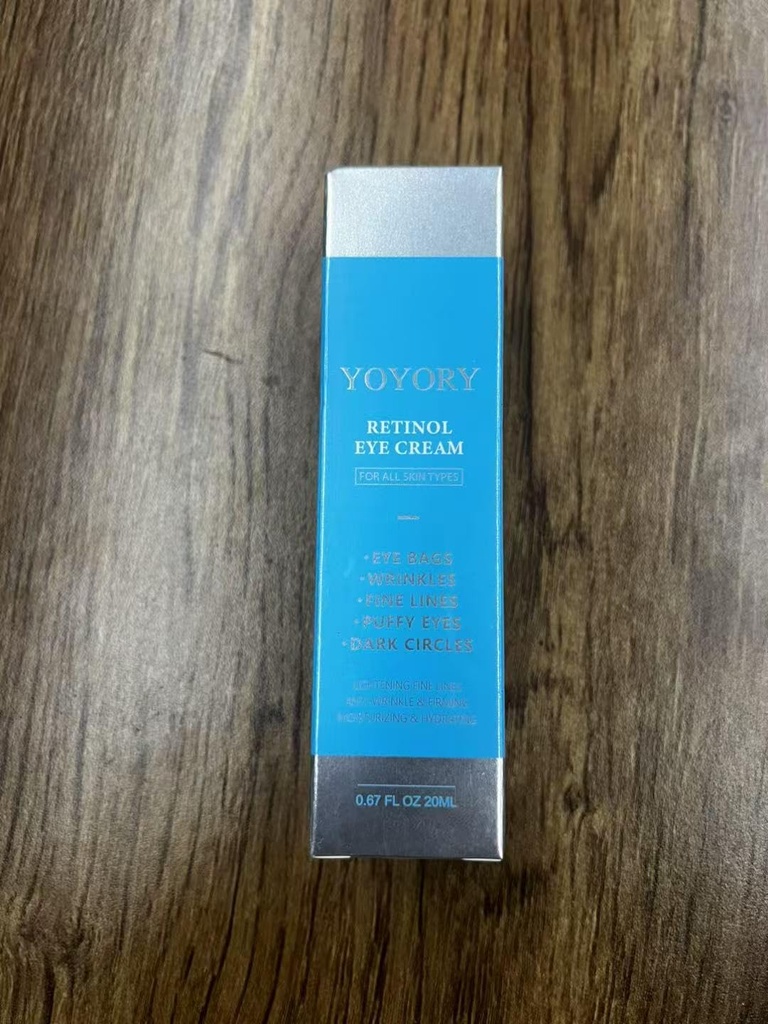 Retinol sous la crème des yeux - pour les sacs oculaires, les cercles sombres, les yeux puants et les rides fades, soins de la peau de lignes fines pour les femmes et les hommes, (0.67 Fl Oz)