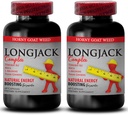 Natural Male Enchantment Pills Increase Size and Length - LONGJACK Size UP (All Natural Formula) - tongkat ali Extract - longjack for Men - tongkat ali Complex - 2 Bottles 120 Capsules