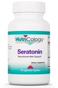 Nutricologie Supplément sératonine - sérotonine pour les hommes et les femmes, support calm, 5-HTP, sommeil sérique, norépinéphrine, capsules végétariennes - 90 Compte