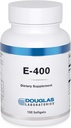Douglas Laboratories E-400.00 Vitamine E pour la protection antioxydante et le soutien cardiovasculaire.100 Capsules