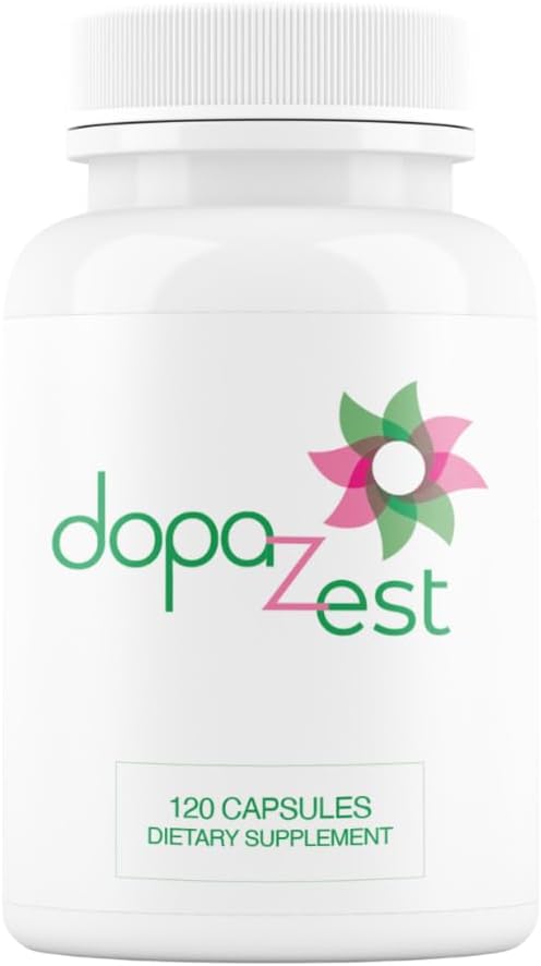 DopaZest- Soutien à la clarté mentale, au cerveau et au cerveau (120 capsules)