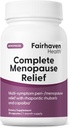 Fairhaven Health Complete Ménopause Relief (en anglais seulement) Supplément à la ménopause non hormonale pour les femmes Relief des éclairs chauds, des sueurs nocturnes et des échangistes (en anglais seulement) Gluten, laiterie, sans soja 30 capsules